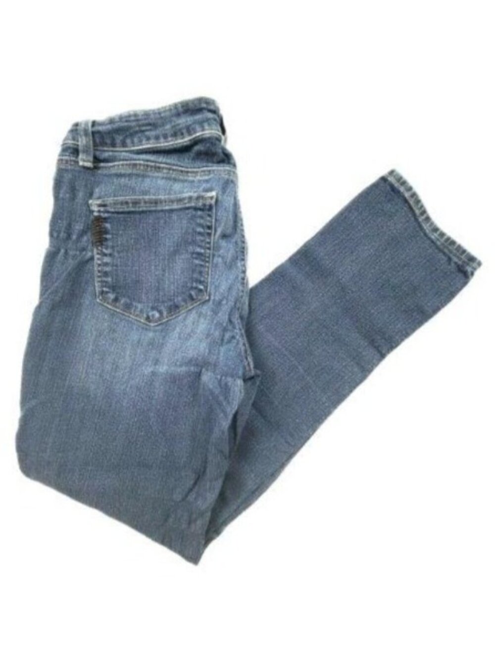 Paige Skyline Jeans Womens Size 30 Straight Leg Mid Rise Medium Wash Denim Pants